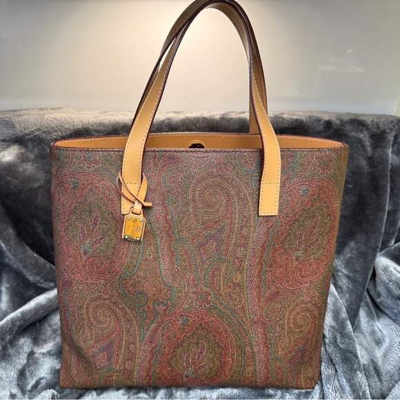 Handbags - Etro Milano Paisley Tote PRISTINE